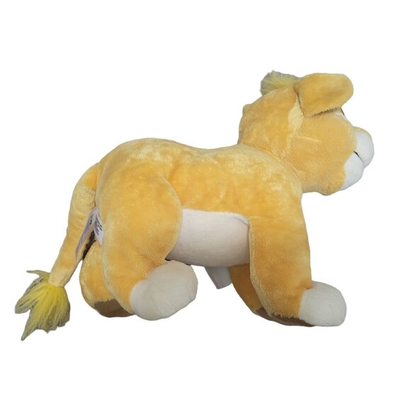 Disney Store Lion King Simba 14 inch Plush Cub Stuffed Animal Toy Fuzzy Hair - Picture 5 of 8
